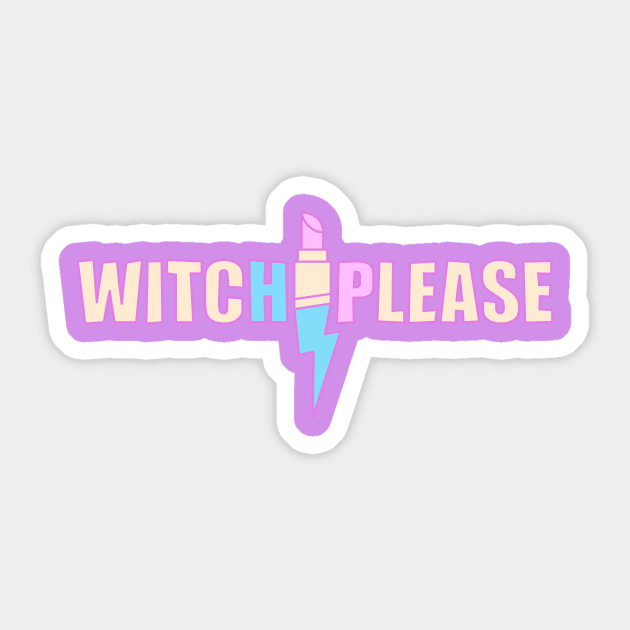 Witch, Please femme logo Sticker by Witch Please